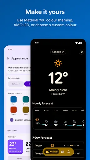 Gradient Weather screenshot