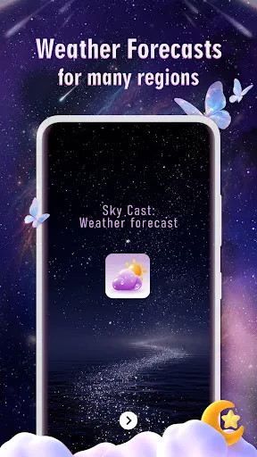 Sky Cast:Weather forecast screenshot