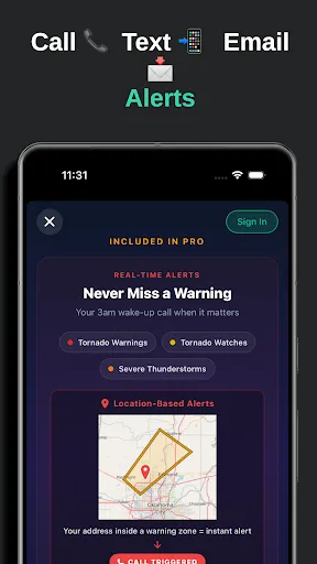 Tornado Tracker by TornadoPath screenshot