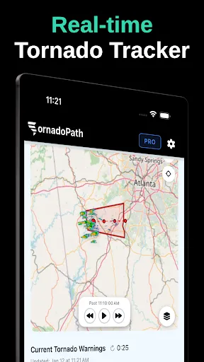 Tornado Tracker by TornadoPath screenshot