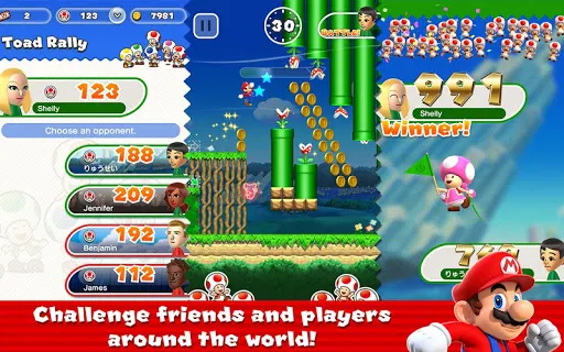 Super Mario Run screenshot