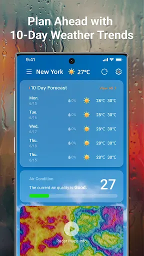 LaunchWeather screenshot