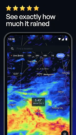Precip – Rain Totals & Weather screenshot