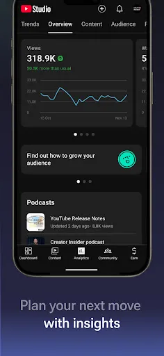 YouTube Studio screenshot
