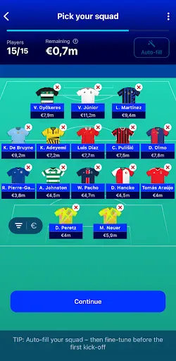 UEFA Champions League Official screenshot