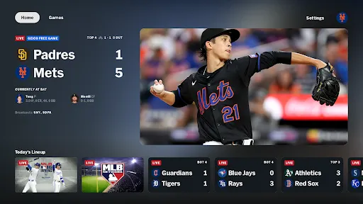 MLB screenshot