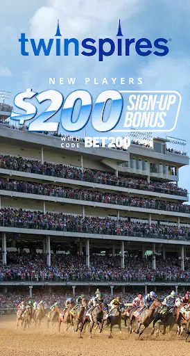 TwinSpires Horse Race Betting screenshot
