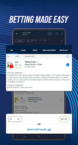 TwinSpires Horse Race Betting screenshot
