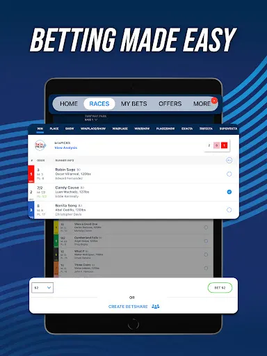 TwinSpires Horse Race Betting screenshot