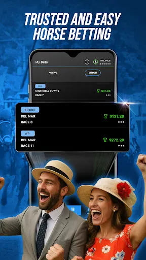 TwinSpires Horse Race Betting screenshot