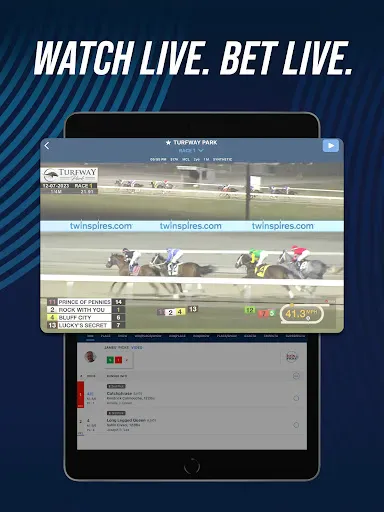 TwinSpires Horse Race Betting screenshot