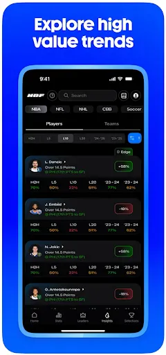 HOF: Sports Stats & Data screenshot
