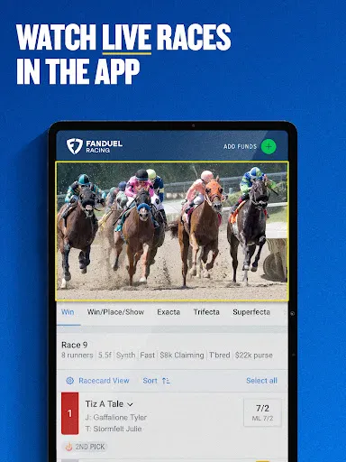 FanDuel Racing - Bet on Horses screenshot