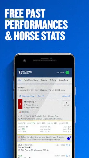 FanDuel Racing - Bet on Horses screenshot