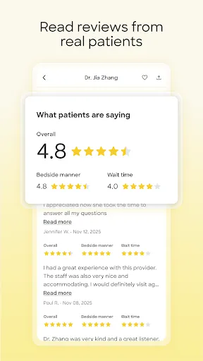 Zocdoc - Find and book doctors screenshot