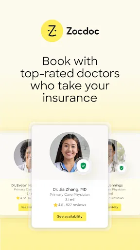 Zocdoc - Find and book doctors screenshot