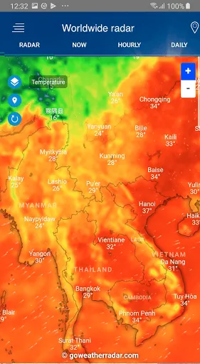 Weather Radar - Windy, rain ra screenshot