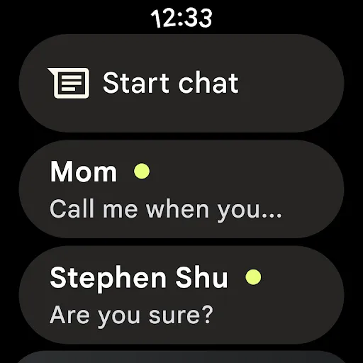 Google Messages screenshot