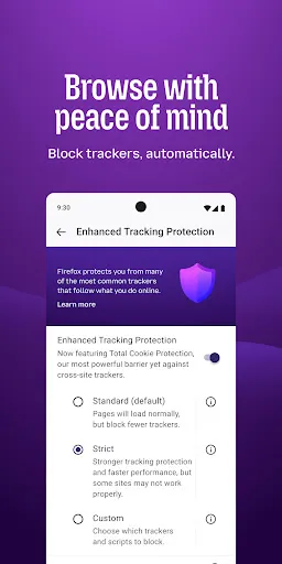 Firefox Fast & Private Browser screenshot
