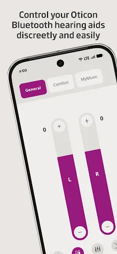 Oticon Companion screenshot