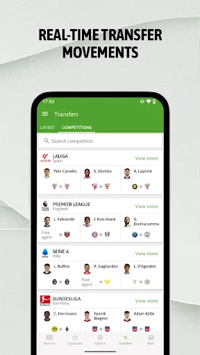 BeSoccer: Soccer Live Score screenshot