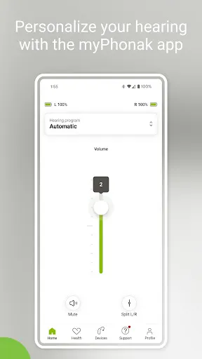 myPhonak screenshot
