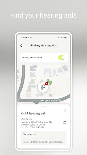 myPhonak screenshot