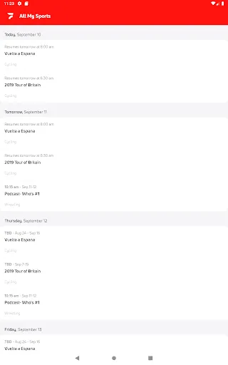 FloSports: Watch Live Sports screenshot