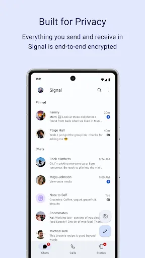 Signal Private Messenger screenshot