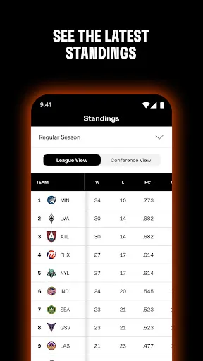 WNBA - Live Games & Scores screenshot