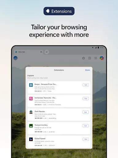 Microsoft Edge screenshot