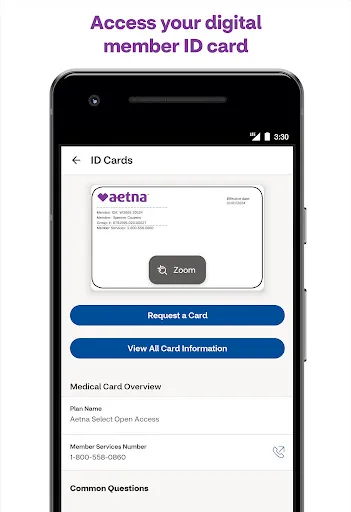 Aetna Health screenshot