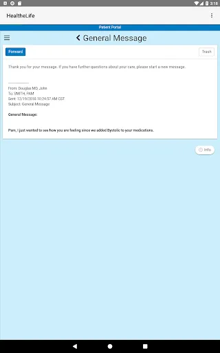 HealtheLife screenshot