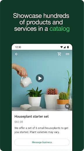 WhatsApp Business screenshot