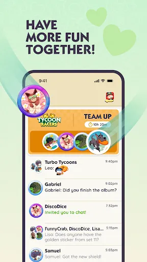 MONOPOLY GO!Chat screenshot