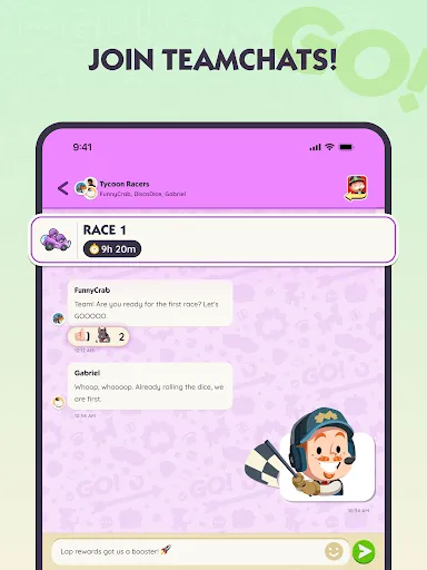 MONOPOLY GO!Chat screenshot