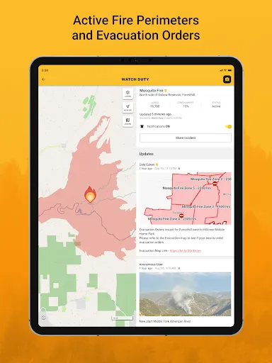 Watch Duty (Wildfire) screenshot