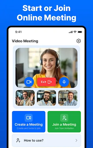 Meeting - Video Meeting screenshot