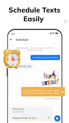 Messages: Text SMS Home App screenshot