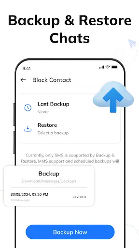 Messages: Text SMS Home App screenshot