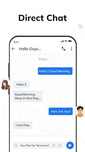 Messages: Text SMS Home App screenshot