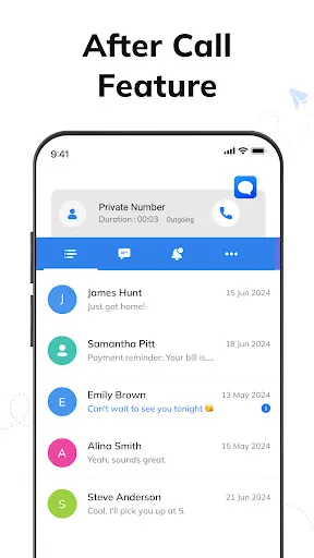 Messages: Text SMS Home App screenshot