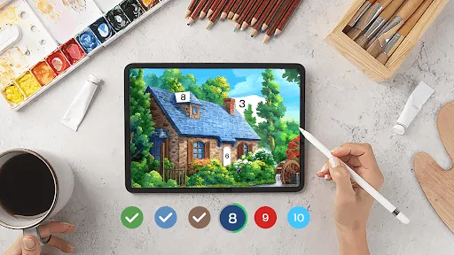 Tap Color Pro: Color By Number screenshot