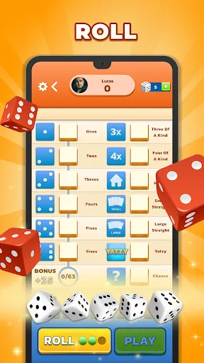 Yatzy - Fun Classic Dice Game screenshot