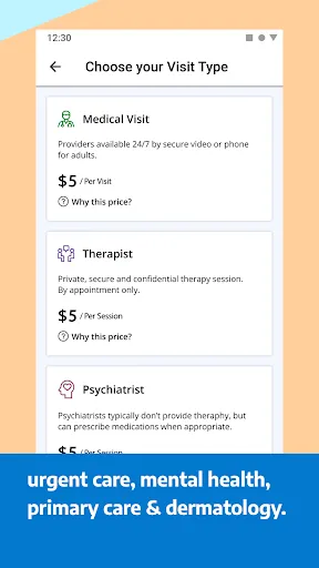 MDLIVE: Talk to a Doctor 24/7 screenshot