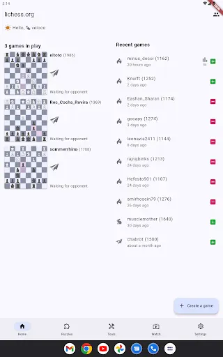 Lichess screenshot