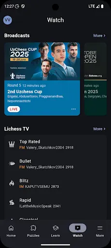 Lichess screenshot