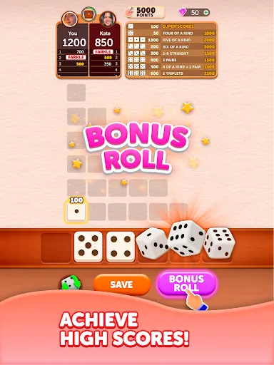 Farkle Dice Roll screenshot
