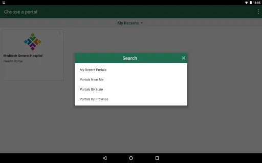 MEDITECH MHealth screenshot