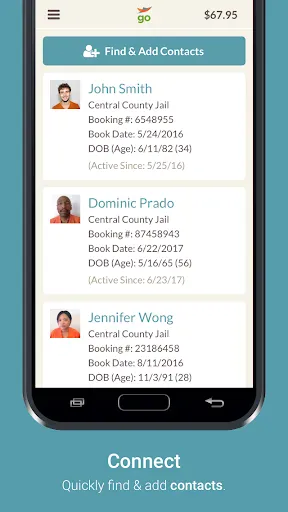 GettingOut Visits screenshot
